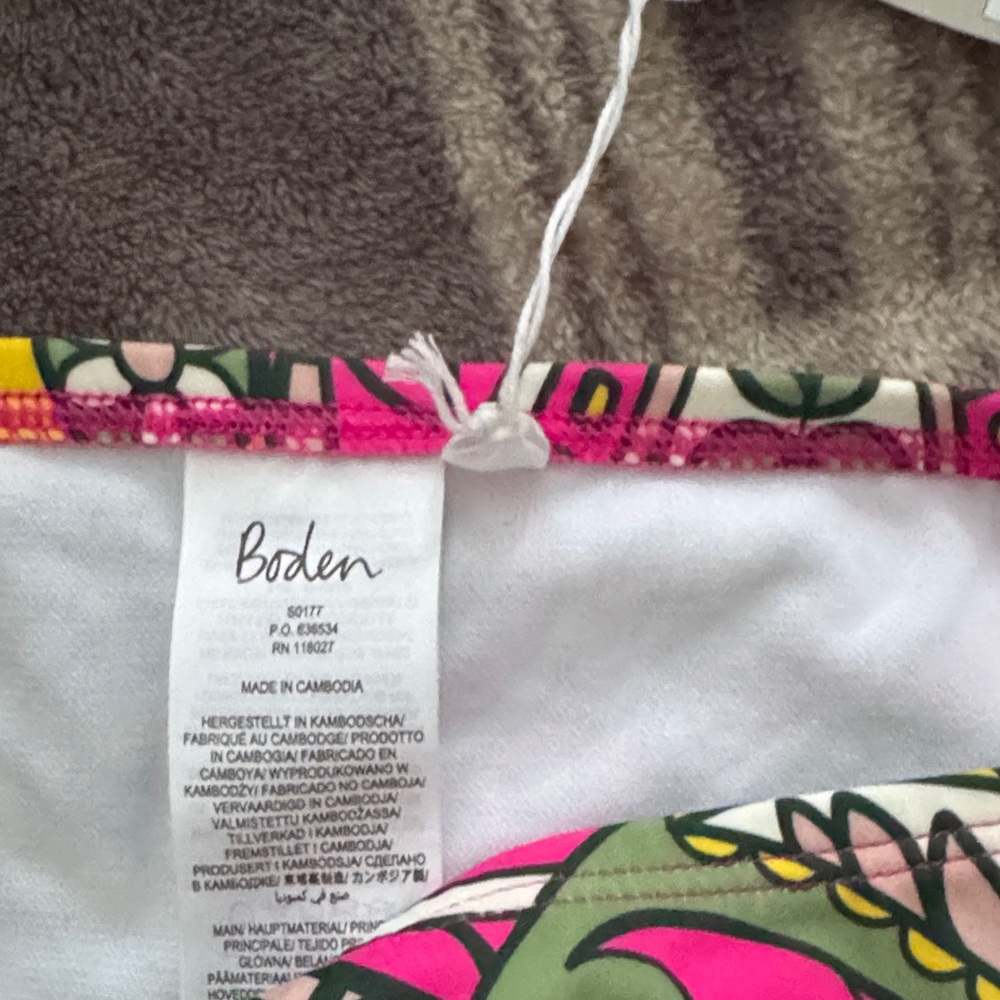 Vibrant Boden  Paisley Bikini Top and Bottom New with tags - Picture 9 of 14